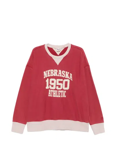 Champion Crew-neck Sweatshirt In Red