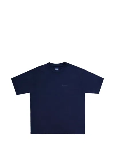 Champion Crewneck T-shirt In Blue