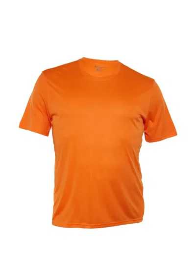 Champion Crewneck T-shirt In Orange