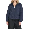 Champion Diamond Quilted Shawl Collar Jacket In Blue
