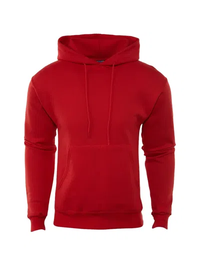 Champion Double Dry Fleece Hoodie In Red