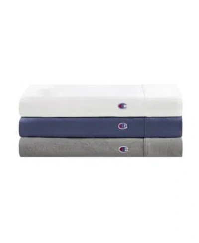 Champion Embroidery Patch Microfiber Sheet Sets In Multi