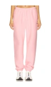 Champion Essentials Reverse Weave Cinched Bottom Sweatpants In Pink