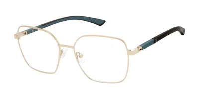 Champion Extra C01 Occhiali Da Vista Oro Per Donna (solo Montatura) In Gold