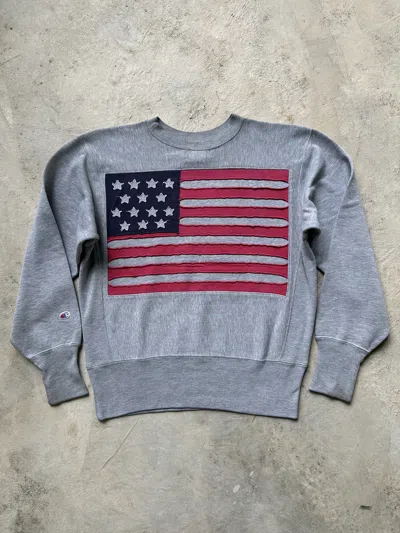 Pre-owned Champion Eye Junya Watanabe X  Army Athletic Dept Crewneck In Multi
