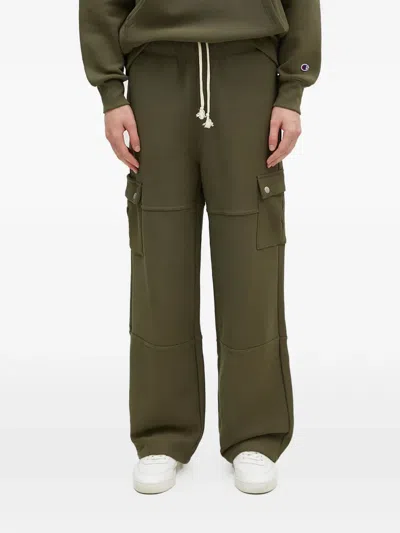 Champion Flap-pocket Track Pants In Green
