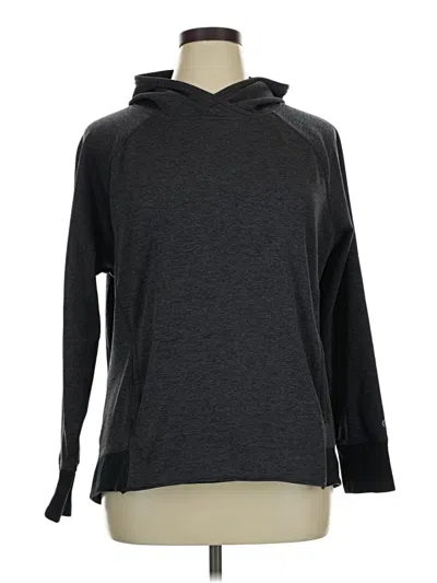 Pre-owned Champion Fleece Jacket In Gray
