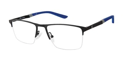 Champion Gel C01 Occhiali Da Vista Neri Per Uomo (solo Montatura) In Black