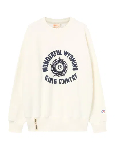 Champion Ghost Ranch Crewneck Sweatshirt In Neutral