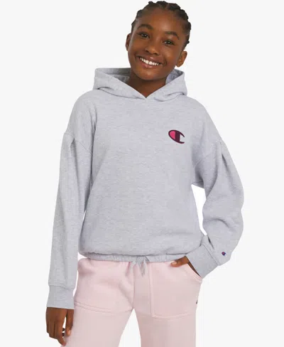 Champion Kids' Girls 7-16 Long Sleeve Hoodie In Gray