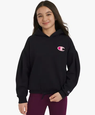 Champion Kids' Girls 7-16 Long Sleeve Hoodie In Green
