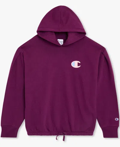 Champion Kids' Girls 7-16 Long Sleeve Hoodie In Purple