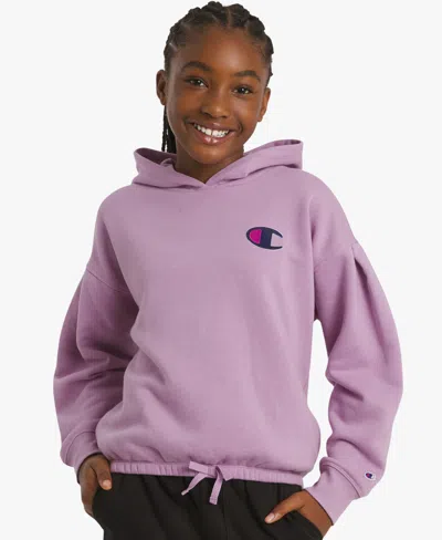 Champion Kids' Girls 7-16 Long Sleeve Hoodie In Purple