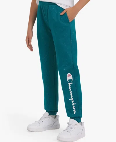 Champion Kids' Girls 7-16 Signature Fleece Jogger Pants In Blue