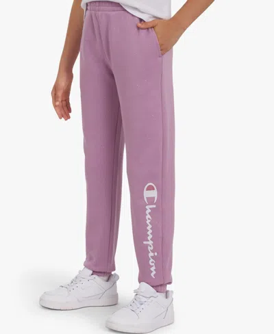 Champion Kids' Girls 7-16 Signature Fleece Jogger Pants In Pink
