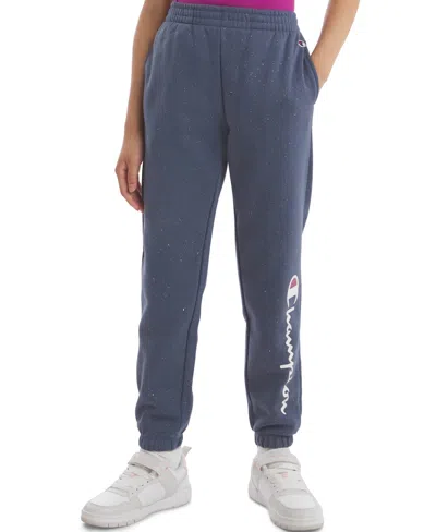 Champion Kids' Girls' 7-16 Elastic Waist Signature Jogger Pants In Blue