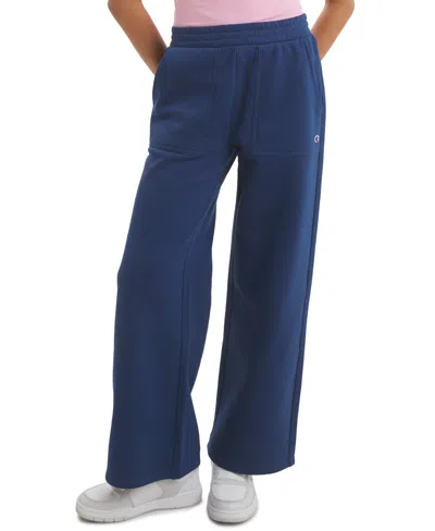 Champion Kids' Girls' 7-16 Wide-leg Pants In Blue