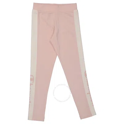 Champion Girls Pink Super Ultra Light Spring Terry Logo Leggings