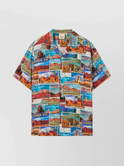 Champion Graphic Print Lightweight Short Sleeves Shirt In Multi