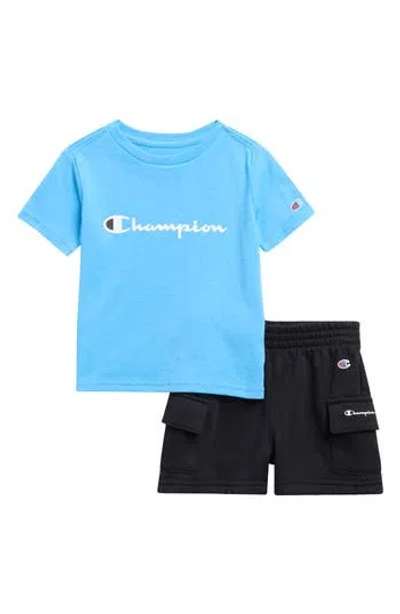 Champion Babies'  Graphic T-shirt & Cargo Shorts Set In Multi