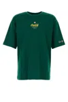 Champion Graphic Print Crew Neck T-shirt Coca Cola In Green