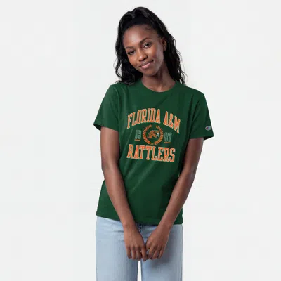 Champion Green Florida A&m Rattlers Lifestyle T-shirt