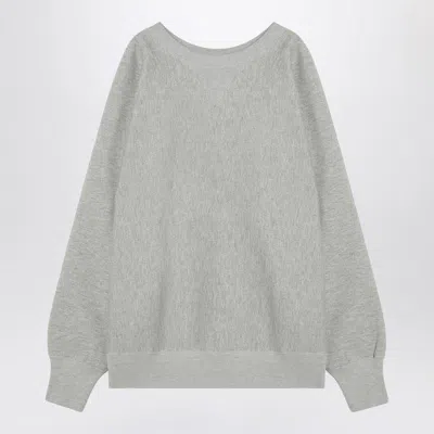 CHAMPION CHAMPION  GREY SWEATSHIRT TRUE TO ARCHIVE REVERSE WEAVE