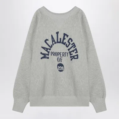 CHAMPION GREY SWEATSHIRT TRUE TO ARCHIVE REVERSE WEAVE