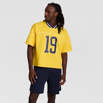 Champion Gridiron Football Jersey, Script Logo In Yellow