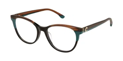 Champion Hazel C01 Occhiali Da Vista Neri Per Donna (solo Montatura) In Brown