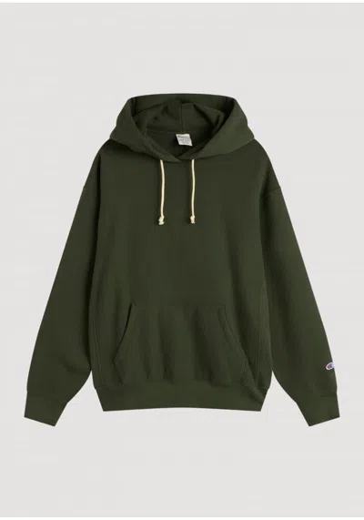 Champion Hooded Sweatshirt In Green