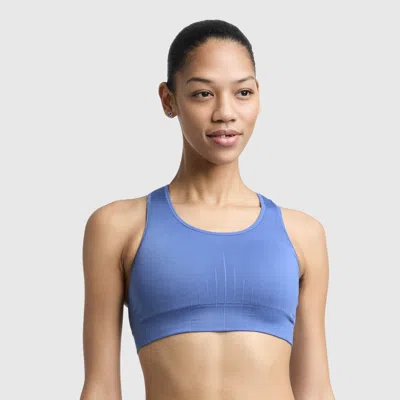 Champion Infinity Racerback Sports Bra In Blue