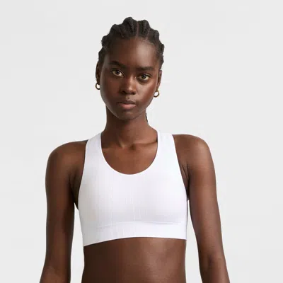 Champion Infinity Racerback Sports Bra In White
