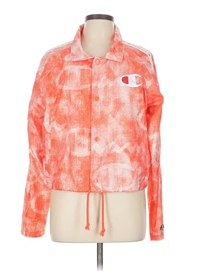 Pre-owned Champion Jacket In Orange