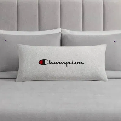 Champion Jersey Body Pillows In Gray,center Logo