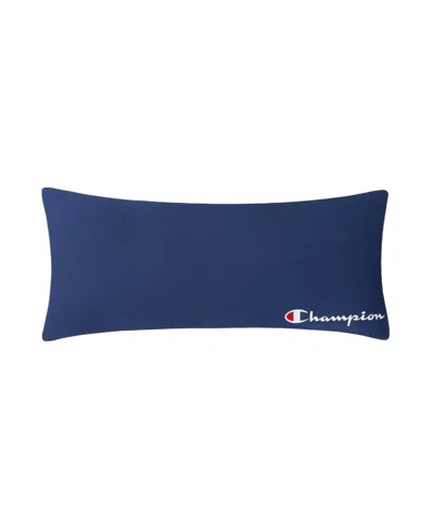 Champion Jersey Knit Body Pillow, 16" X 36" In Blue