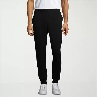 Champion Jersey Mens Regular Fit Active Jogger Pant In Black