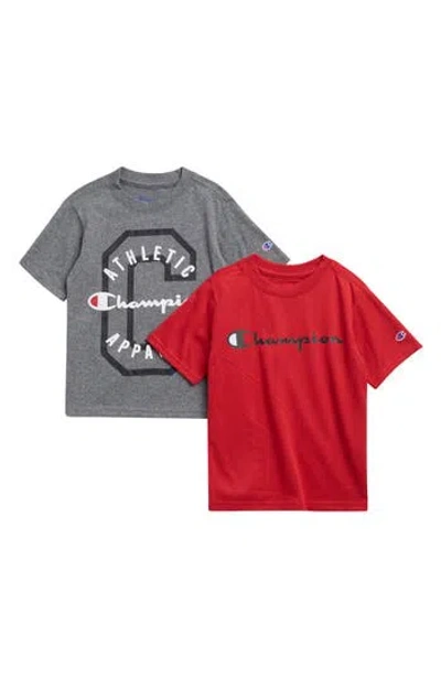 Champion Kids' 2-pack Assorted T-shirts In Red