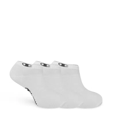 Champion Kids' Junior Trainers Socks In Wht/wht/wht