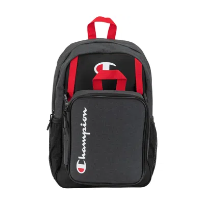 Champion Kids' Mode Lunch Kit & Backpack Combo In Gray