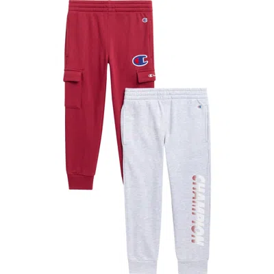 Champion Kids' Pack Of 2 Assorted Joggers In Multi