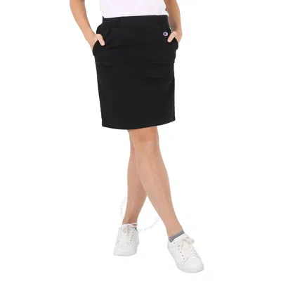 Champion Ladies Black Cotton Twill Skirt