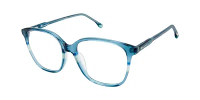 Champion Lena C03 Occhiali Da Vista Blu Per Donna (solo Montatura) In Metallic