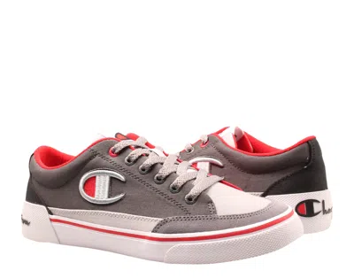 Champion Lifeâ„¢ Bandit Colorblock Canvas Grey/red Men's Sneakers Cp101099m In Brown