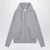 Champion Cotton Hoodie With Drawstring And Kangaroo Pocket In Gray