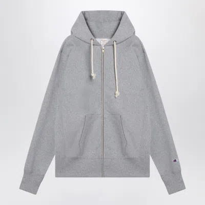 Champion Cotton Hoodie With Drawstring And Kangaroo Pocket In Gold