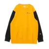 Champion Lightweight Crewneck Sweatshirt Men's Crewneck Sweatshirt Orange In Orange