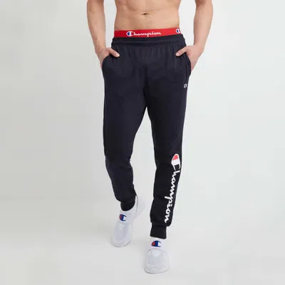 Champion Logo Track Pants In Blue