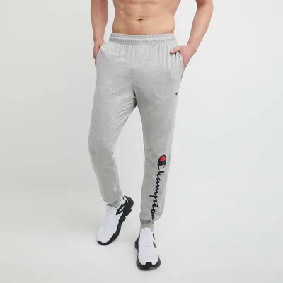 Champion Lightweight Lounge Joggers, Script Logo In Gray