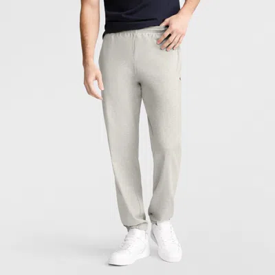 Champion Lightweight Lounge Pants, Cinched Hem, C Logo In White